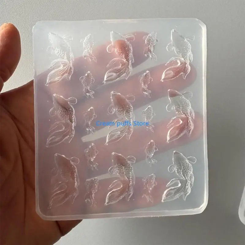 Acessórios forma peixe dourado 50LE