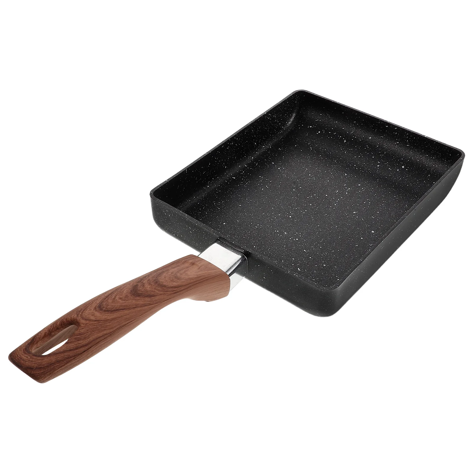 

Lightweight Nonstick Rectangular Frying Pan Aluminum Omelette Skillet for Home Kitchen Outdoor Camping Fast Cooking Dishwasher