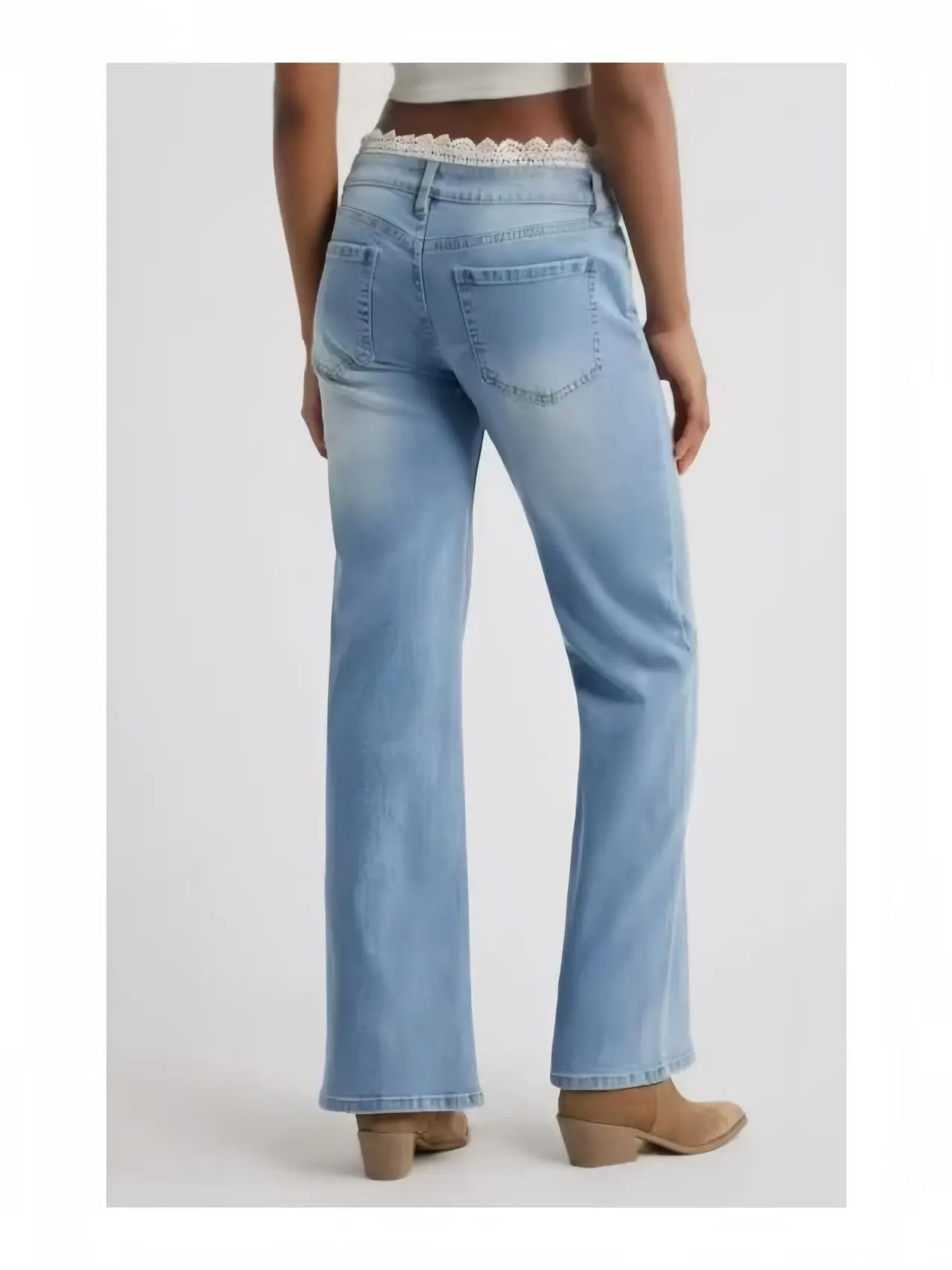 Рисунок 2 - Женские новые джинсы с высокой талией в Европе и США