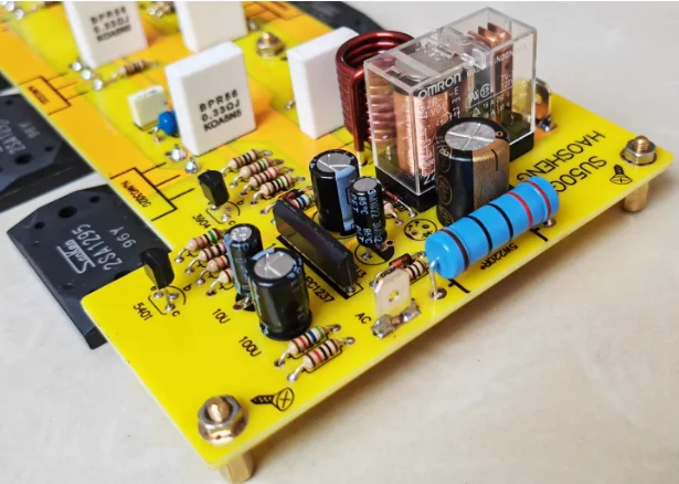 2SC2922 Sanken 2ชิ้น/2SA1216คลาสบอร์ดเครื่องขยายเสียง HiFi 30W * 2เสียงสเตอริโอ