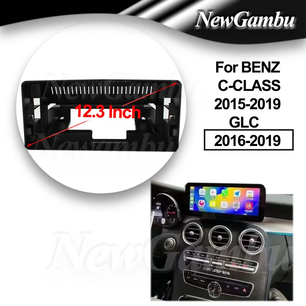 

Рамка для BENZ C-CLASS 2015-12,3 GLC 2019-2016, 2019 дюйма, без кабеля