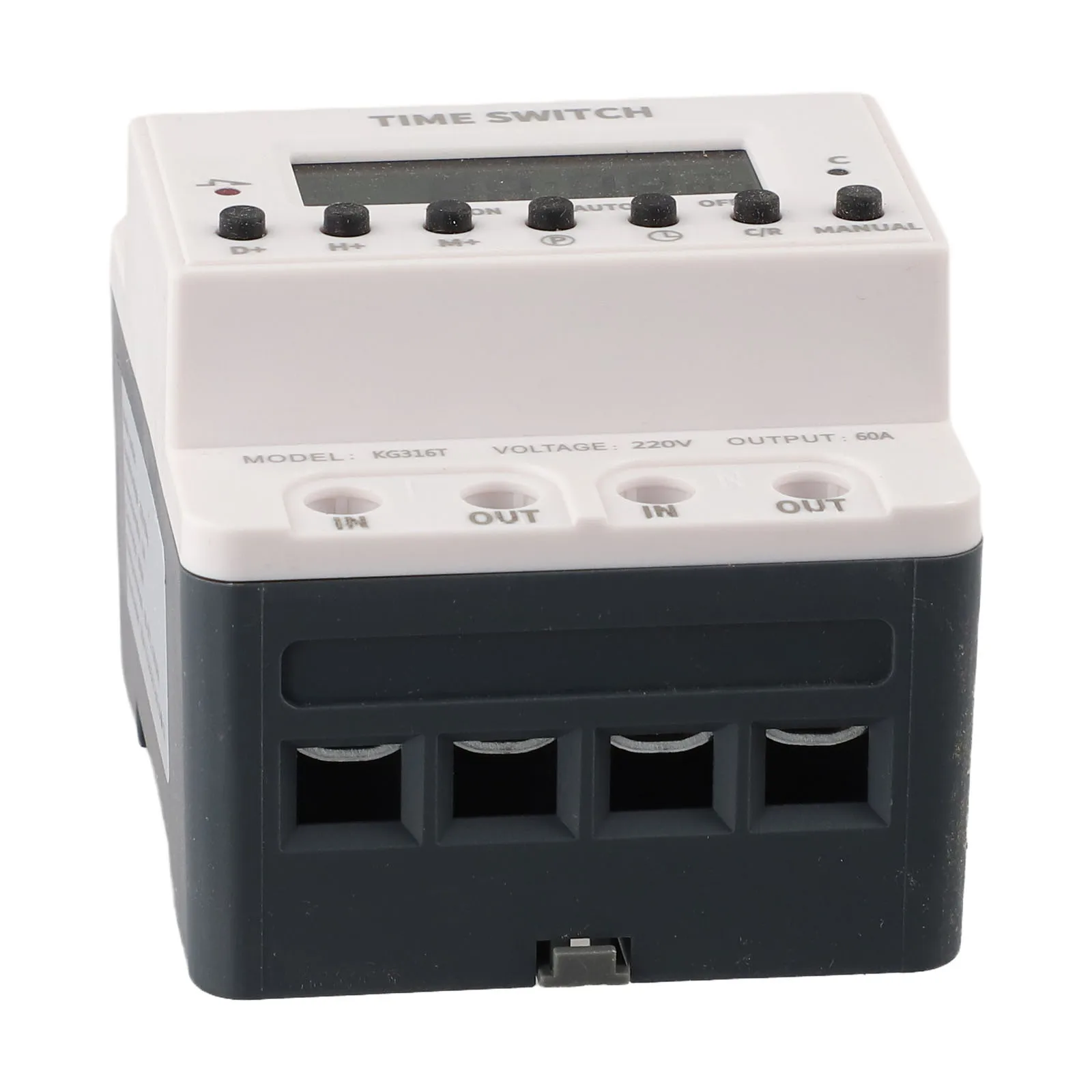 New Practical The for Time Controller Switch Relay High Power Timer Switch LCD Display Plastic Switch Relay Digital Timer