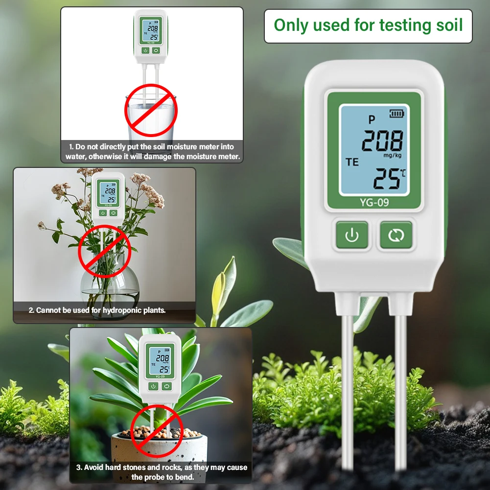 

Новый анализатор почвы NPK, измеритель 0-1999 мг/кг, двойная игла, азот, фосфор, калия, детектор, тестер плодородия для садовой фермы