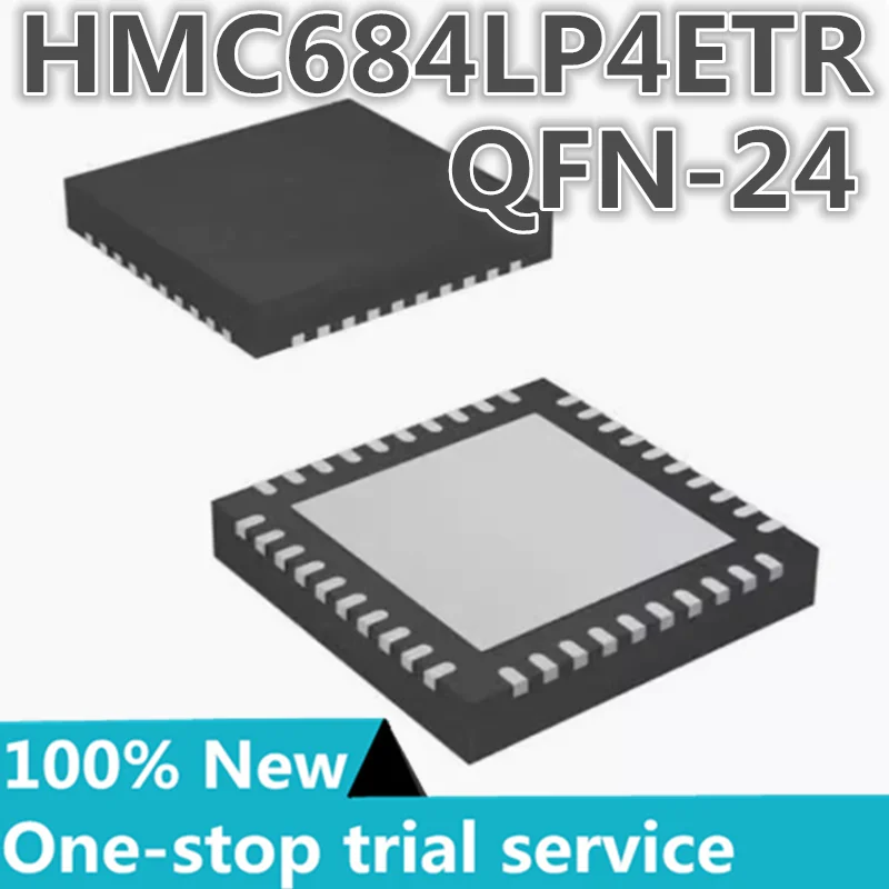 1-10PCS %New original HMC684LP4ETR HMC684LP4E Screen printing H684 QFN-24 RF mixer IC LTE, WiMax up/down 700MHz ~ 1GHz