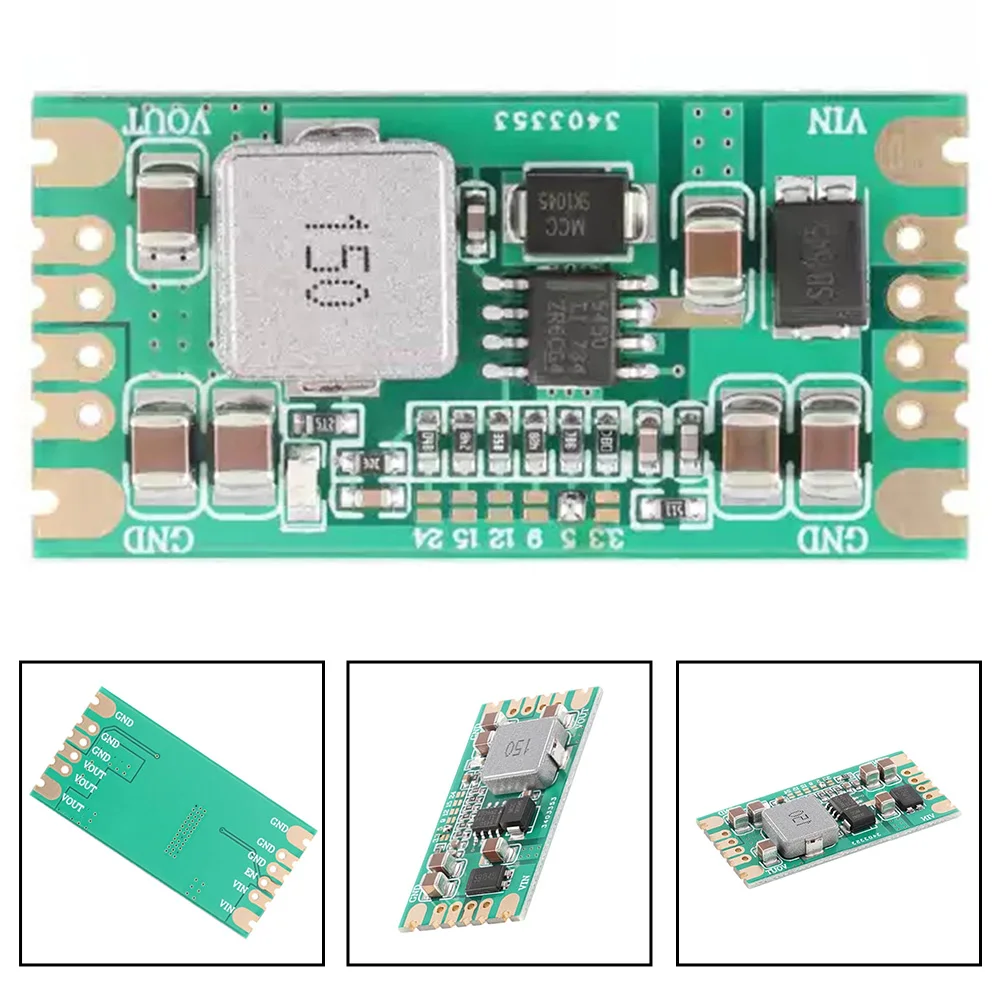 TPS5450 DC DC Step Down Module For 5V 12V 24V Power Supply With 3A 5A Output And Low Ripple Voltage For DIY Electronics Projects