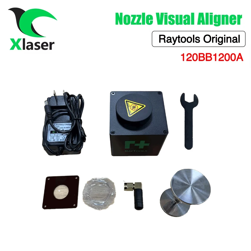 Raytools Manual Nozzle Visual Aligner Fast Precision NVA Coaxial Instrument 120BB1200A for Laser Cutting Head Alignment Tool