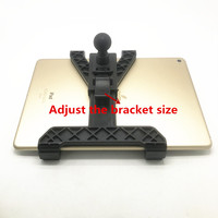 OEM Adjustable tablet cradle holder with 1 inch ball for iPad Air mini 1 2 3 4 and 7-12 inch tablets compatible