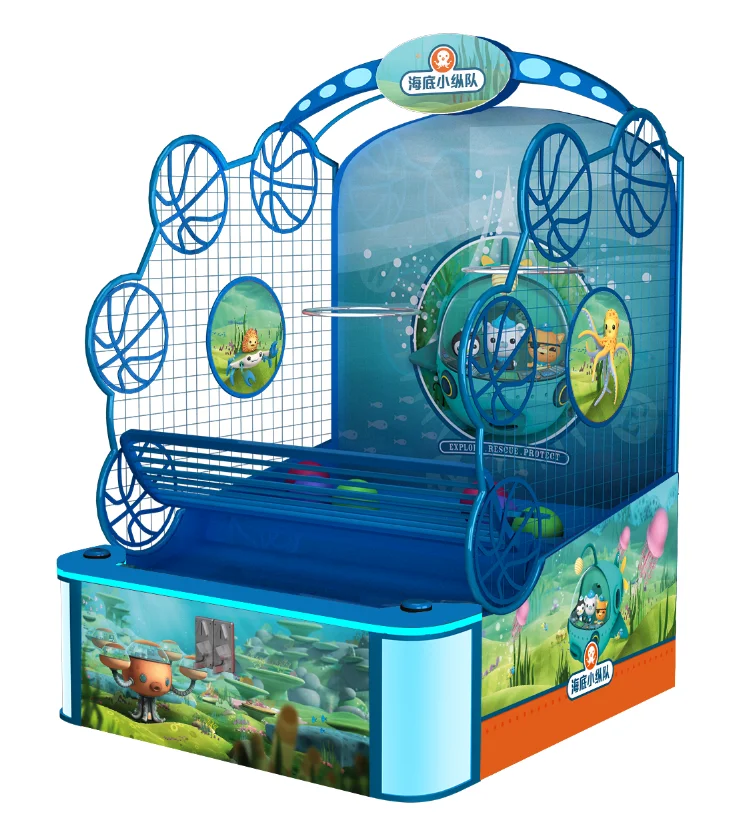 Coin Operated Street Kids Basketball Arcade Redemption Game Machine
