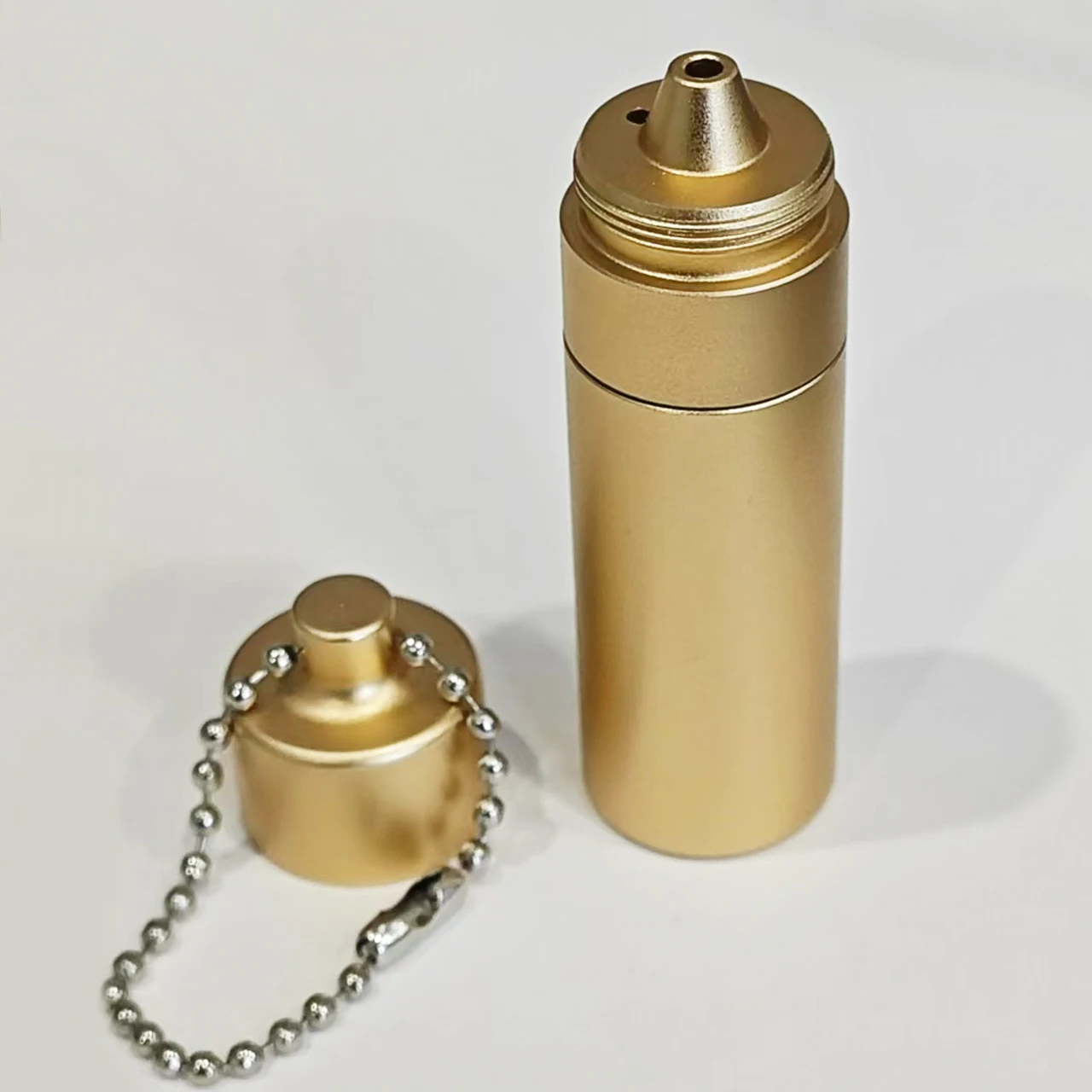 Fashion Metal Golden Oil Storage Bottle For Zippo ZORRO Lighter Storage Jar Smoking Gadgets Outdoors Supplies