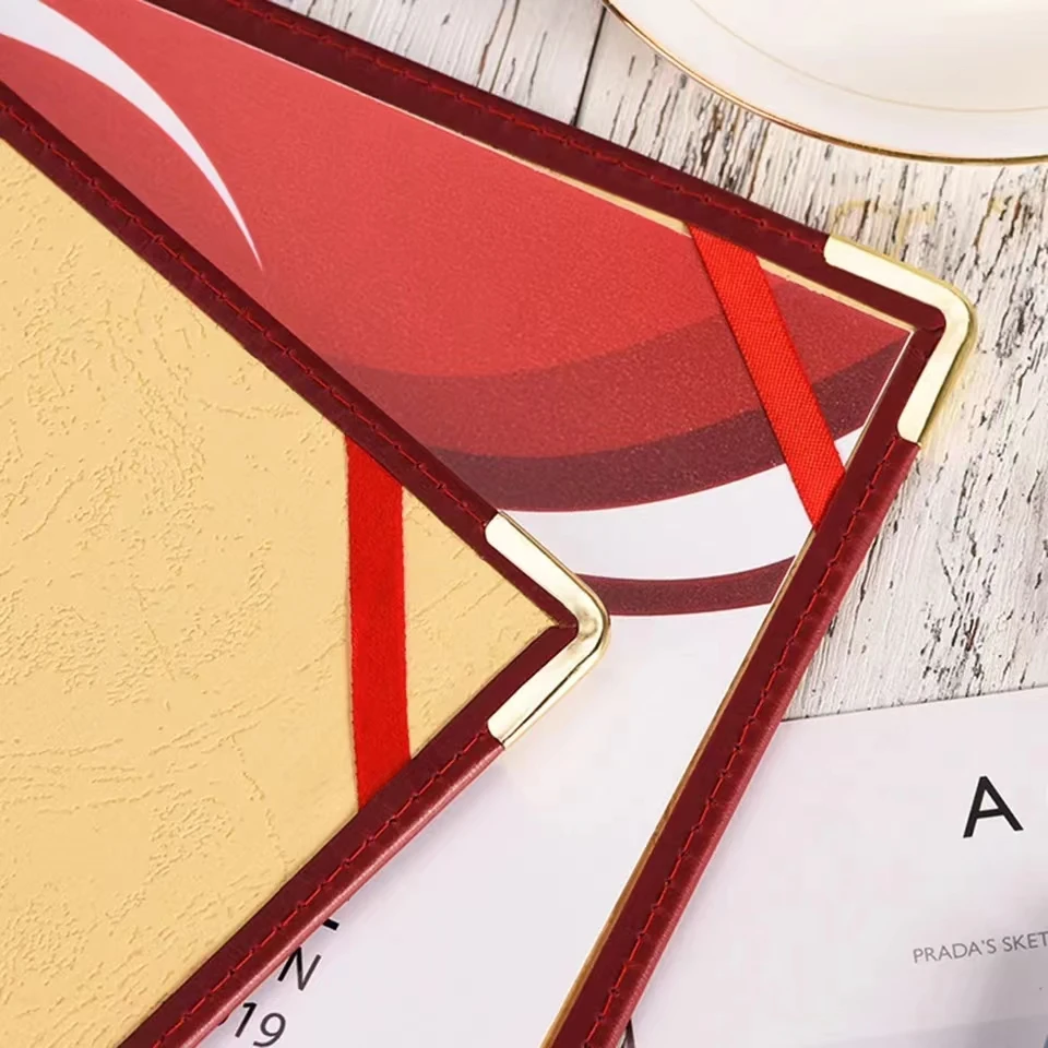 Para pasta de cerimônia de assinatura de contrato de fala A4