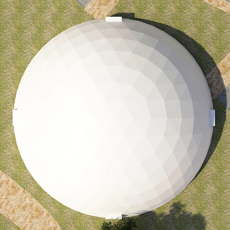 

Large spherical tent 40 meters spherical screen projection tent camp activities