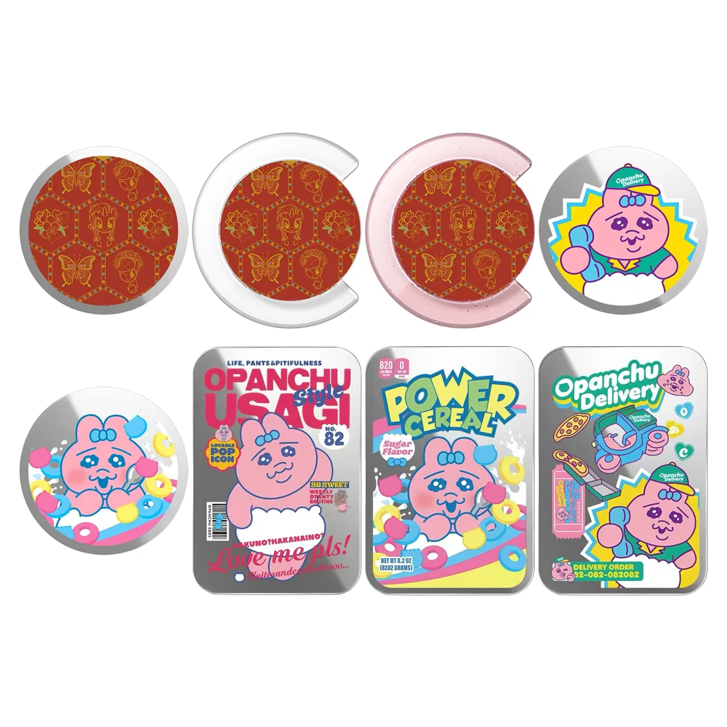 

603106 Magnetic Phone Folding Stand for IPhone Holder Mount Support for Galaxy S Card Holder