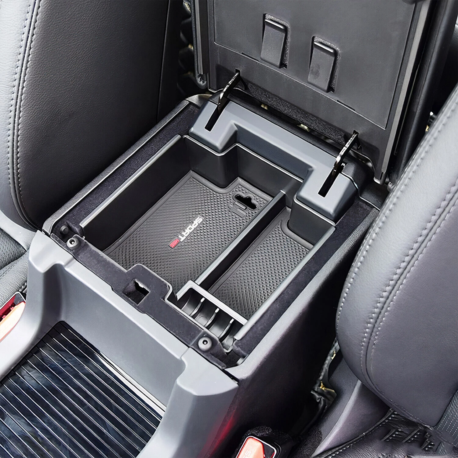 Armrest Storage Box for Land Rover Discovery Sport 2014 2015 2016 2017 2018 Interior Center Console Organizer Holder Tray