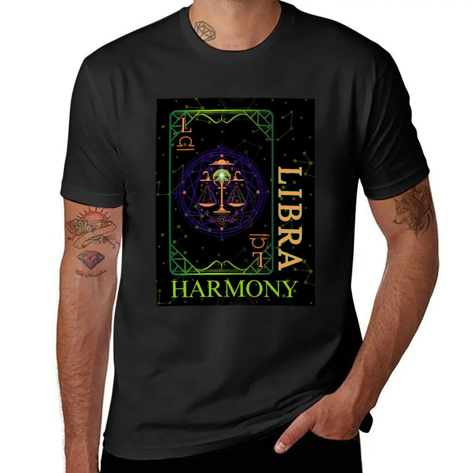 

LIBRA, The Seeker of Harmony! T-Shirt blacks aesthetic clothes heavyweights Men's t shirts