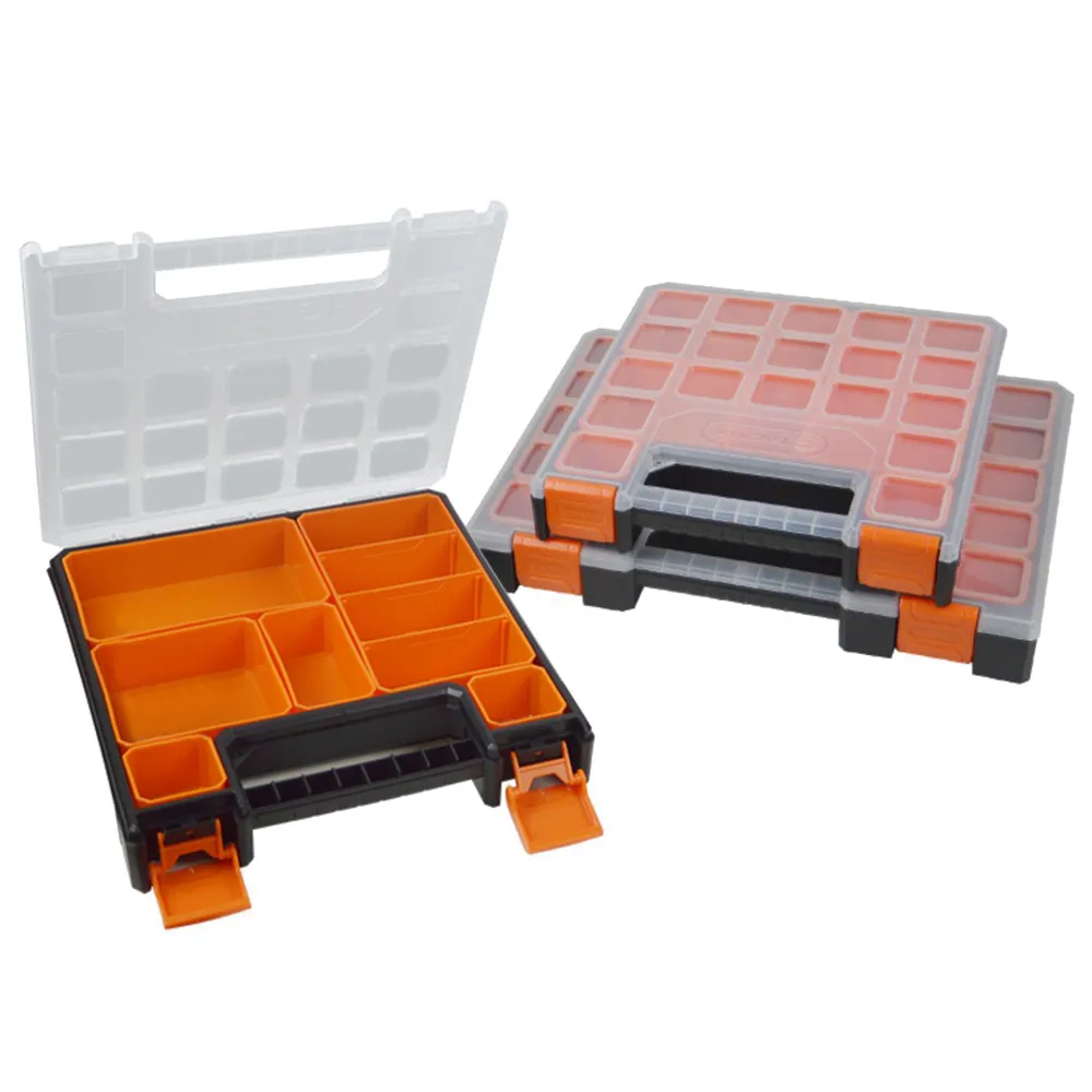 Tool Box Portable Toolbox Set Edc Accessories Large Empty Organizer Kitchen Cabinet Storage Tools Capacity Boxes Plastic Combine