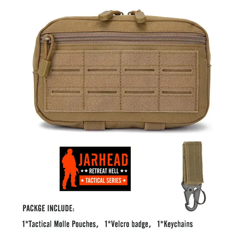 Taktische Molle EDC-Tasche, Outdoor-Erste-Hilfe-Tasche, Hüfttasche, Notfall-EMT-Werkzeugtasche, Jagdtasche für Jagd und Wandern