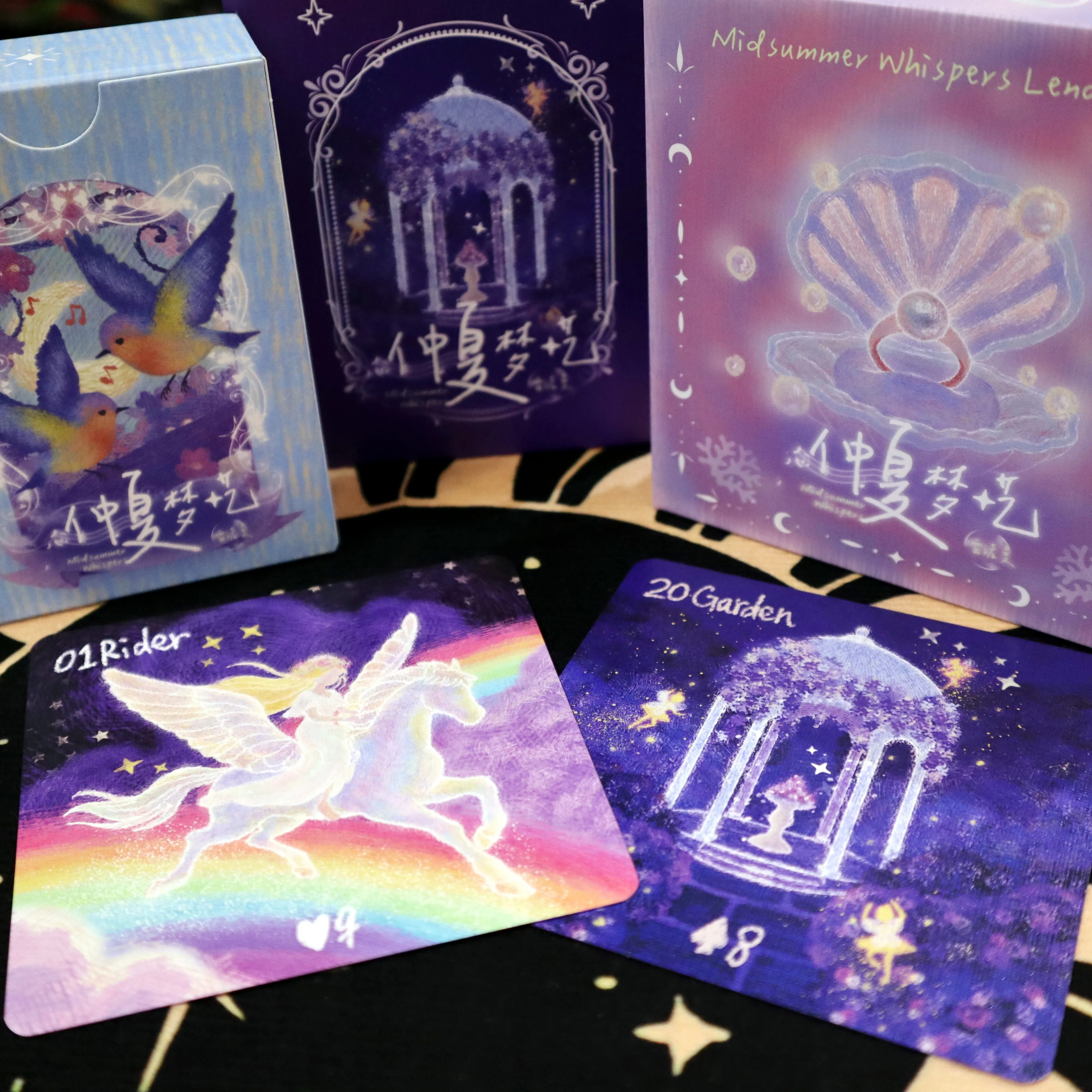 mid-summer-whispers-dreamy-norman-card-game-beautiful-fantasy-playing-cards-for-10-players-beginner-level-suitable-for-ages