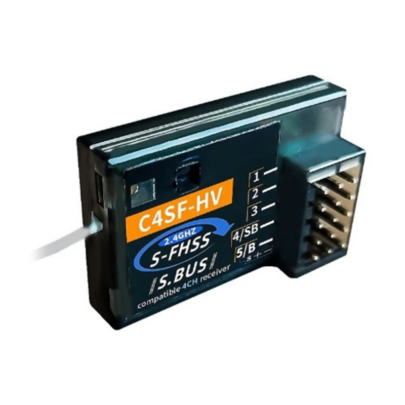 C4SF-HV C4SFHV Receiver 2.4GHz S-FHSS/FHSS SBUS 2.4G For FutabaS FHSS FHSS SBUS 3PV 3PK 4PKS 7PK Remote Car Drift Drop Shipping