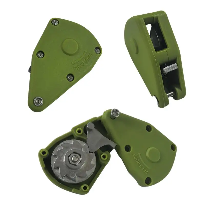 For 4mm Rope Tie Down Pulley Ratchet Camping Wind Rope Tent Ratchet Outdoor Wind Rope Buckle Tightener