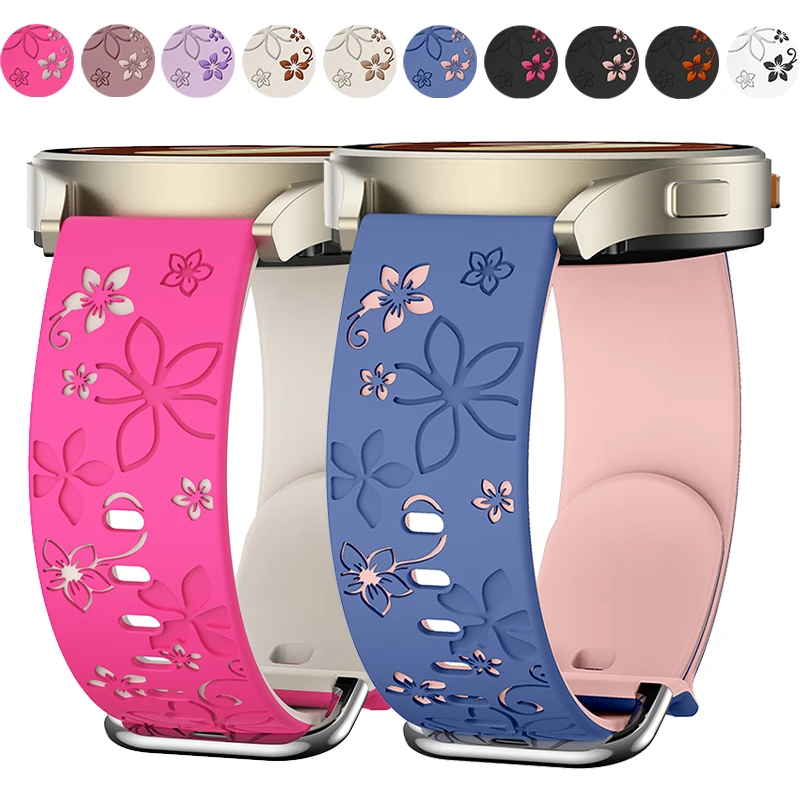 18mm 20mm 22mm Silikonarmband für Garmin Forerunner 970 570 965 955 165 55/Fenix 8 47mm Armband für Huami Amazfit Correa