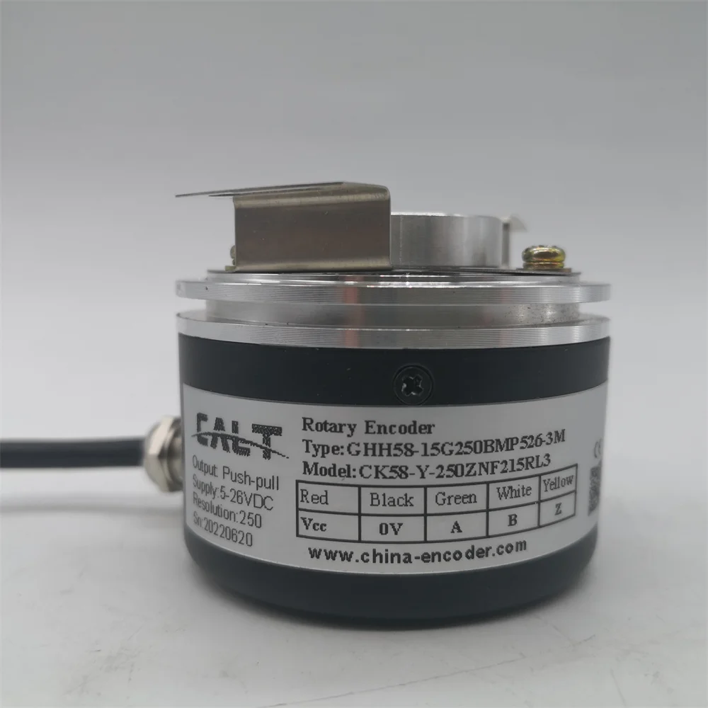 GHH58-15G250BMP526-3M Hollow Shaft Encoder 250p/r Replace for CK58-Y-250ZNF215RL3