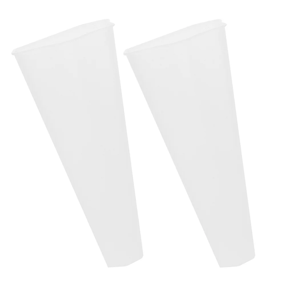 

2pcs Flower Planter Plastic Hanging Wall Planter For Indoor Outdoor Use Balcony Garden Succulent Wall Planters