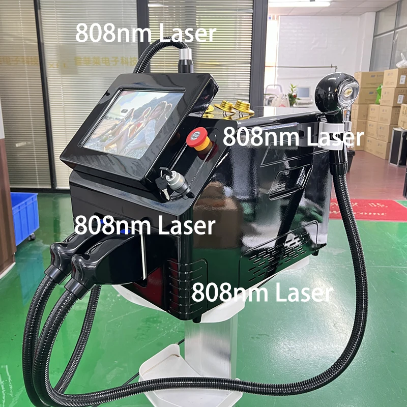 3500W salon use 808 diode Laser permanent Portable 2 in 1 picosecond laser tattoo removal and hair removal switched machine