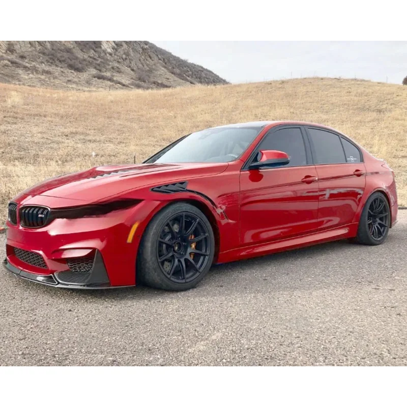 

2014-2019 For M3 F80 M4 F82 Carbon Fiber Open Hole Fender Vents Hood Bumper Body Kit