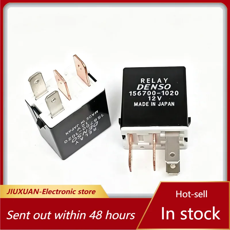 New 1pcs/lot 156700-1020 Automotive Relay 12V DC 4Pin Normally Open Car Relay