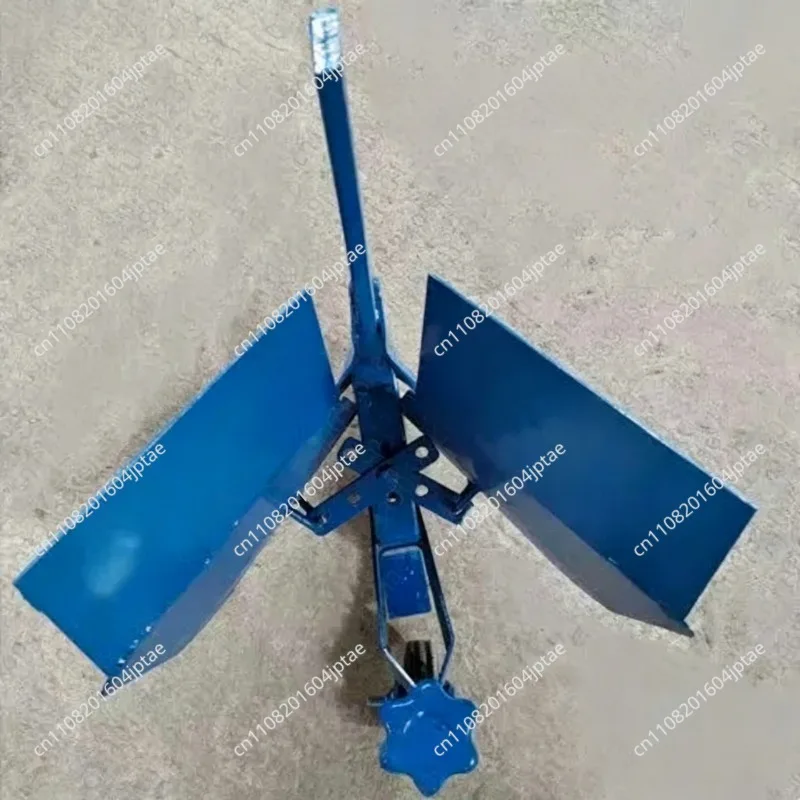 The New Type of Micro-tiller Furrow Opener, Hand-guided Multi-functional Adjustable Pulley Furrow Opener