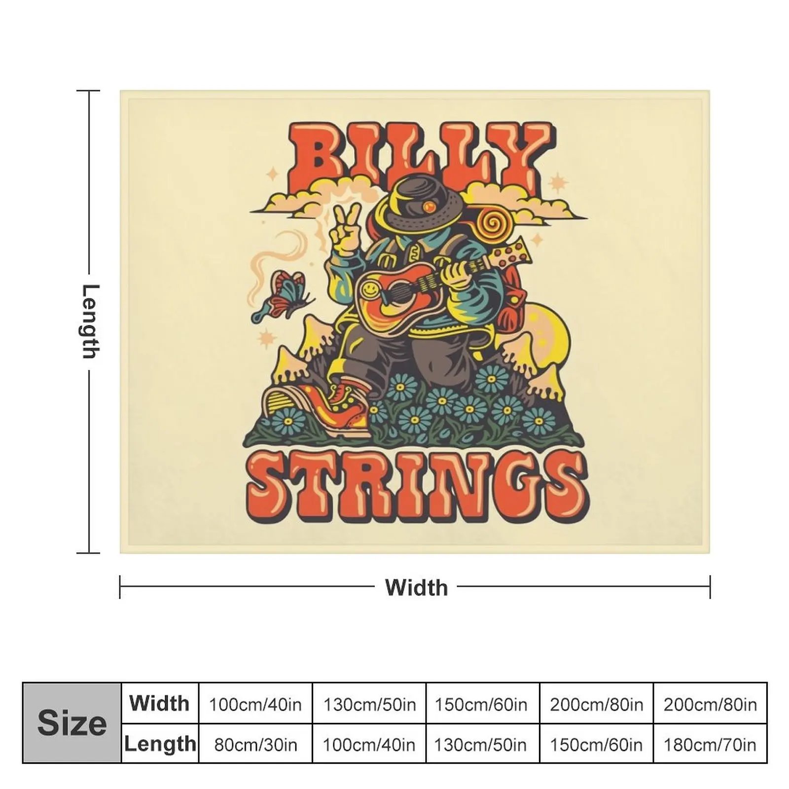 Billy Strings FALL WINTER 2021 Throw Blanket Luxury Designer Sofa Throw Thermal Bed covers Blankets