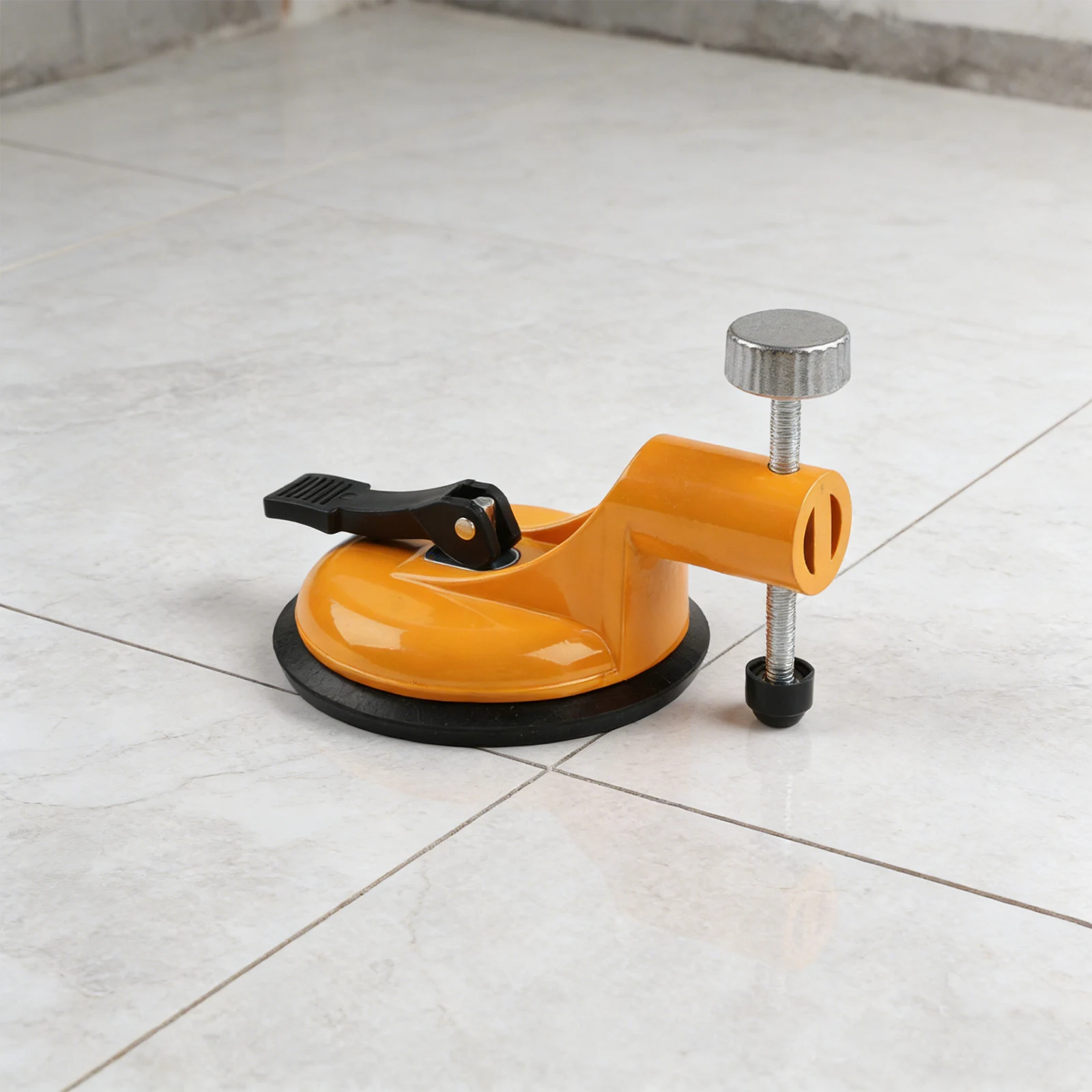 

1 шт. Уровнемер для настенной плитки, алюминиевый сплав, присоска 118 мм, суперсильное крепление для крупноформатной плитки, мрамора, стекла, нержавеющей стали