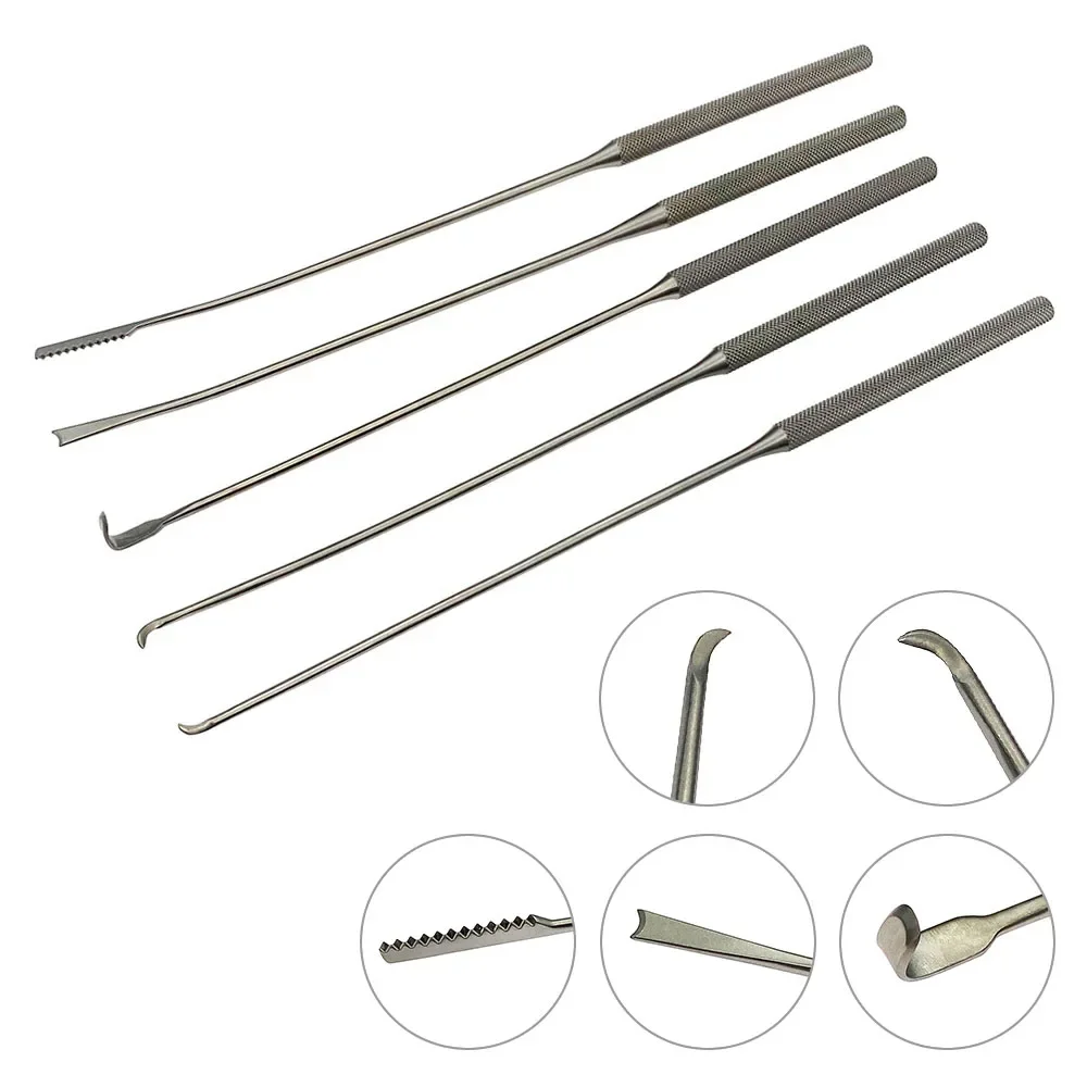 Stainless Steel Micro Knives Shovel Blade Micro Knives Saw Small Elevators Retractor Hook Surgical instruments