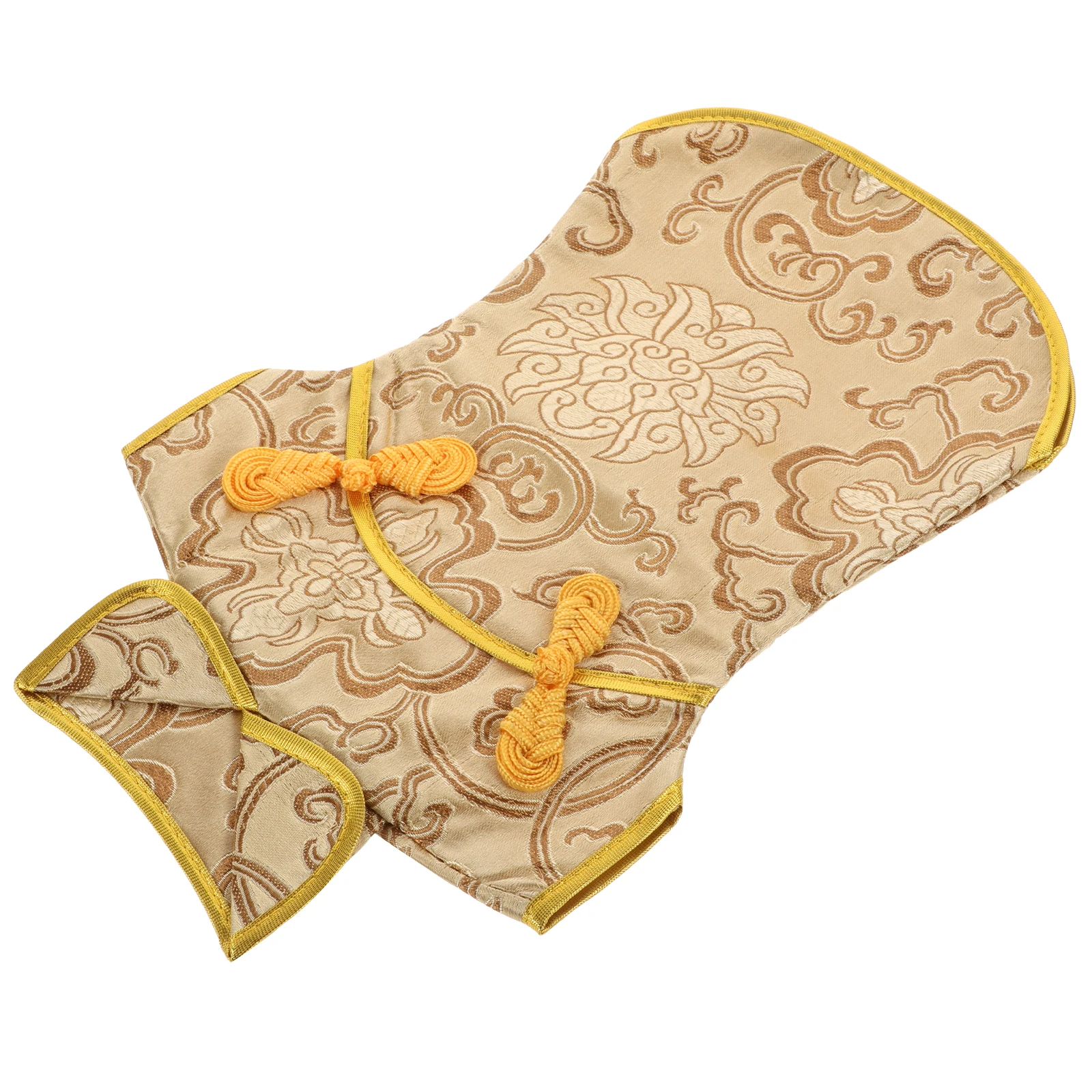 

Bottle Cover Satin Chinese Style Suit Cheongsam Silk Decorative Bag Red Cap Special Occasions Gifts Elegant Wedding