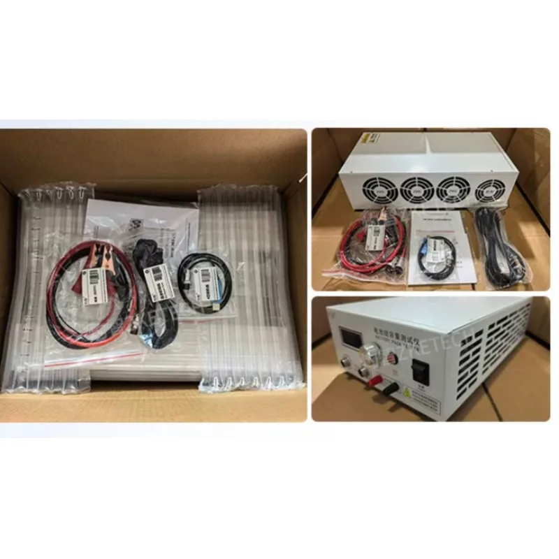 ZKETECH EBC-B20H Battery Capacity Tester,12-72V 20A Discharge Support External Charger For Lead Acid Lithium Battery Pack Test