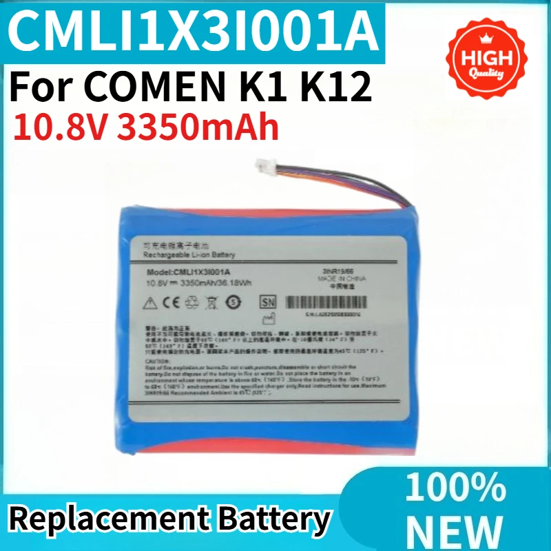High Quality 10.8V 3350mAh Battery CMLI1X3I001A For COMEN K1 K12 Brand New Replacement Battery