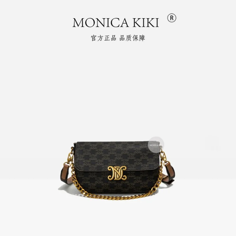 

Fashionable Ladies Messenger Bag Made Of Sky-Printed Leather Boasting High-End Paris Vintage Daily Style​