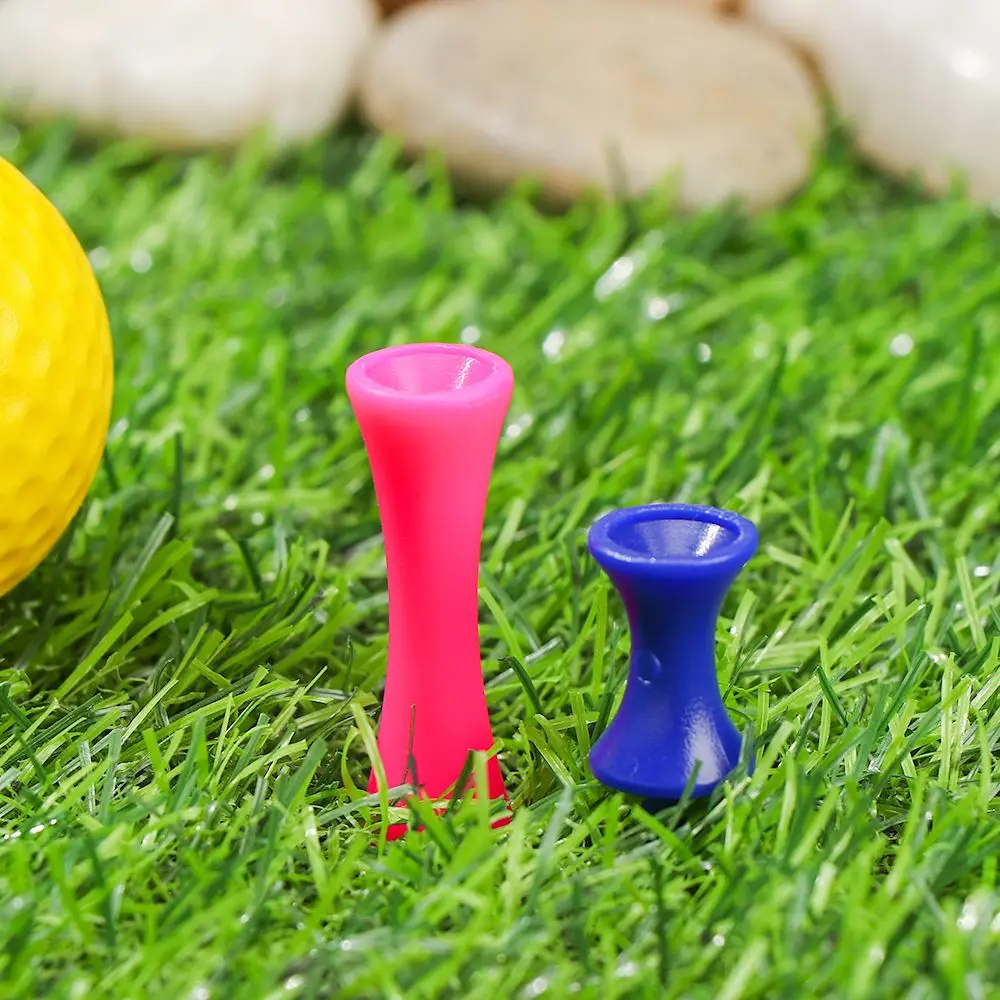

37mm, 57mm, Colorful Training Practice Accessories Durable New Golfer Ball Tees Holder Golf Tees Rubber Durable