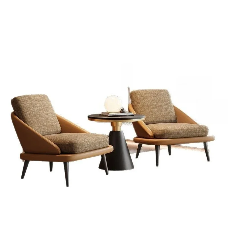

Exhibition hall negotiation table and chair combination leisure sofa