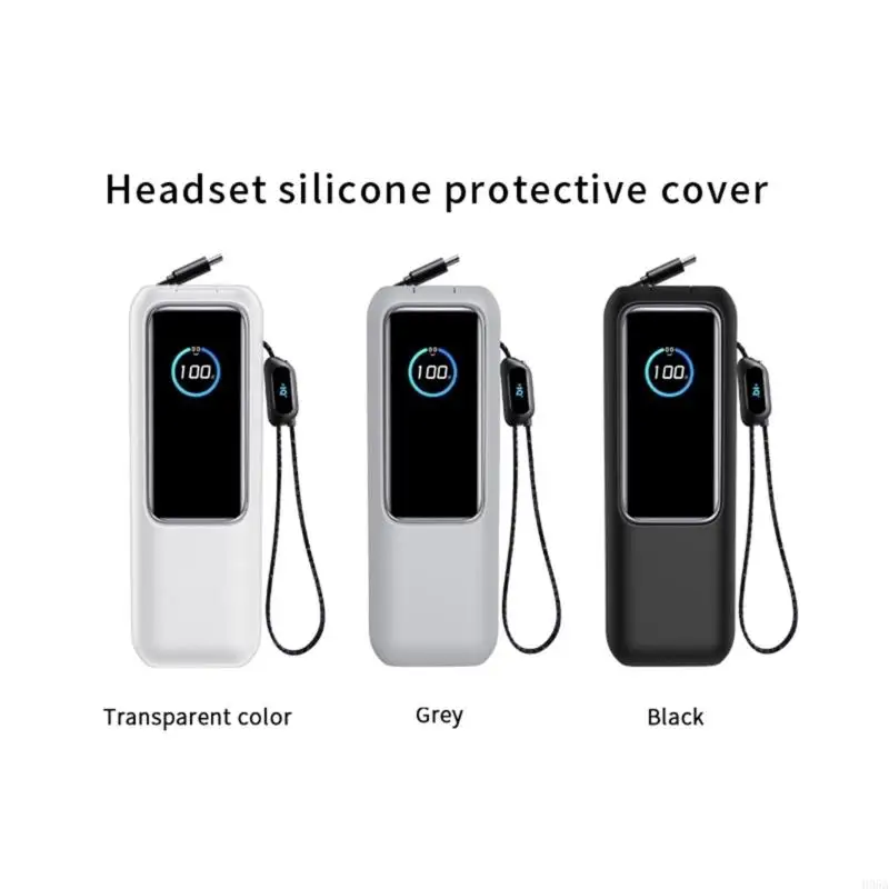 Tragbares Silikongehäuse für 25000mah 165W Strombanken Fahrt Aufbewahrung H05A