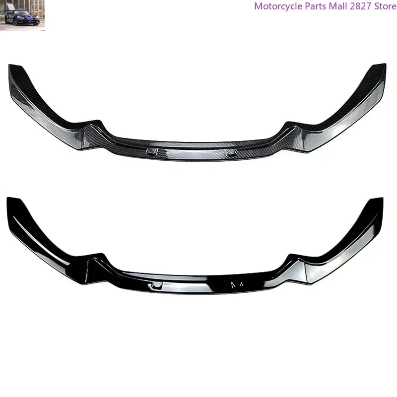 M-Pack Style 3 PCS Car Front Bumper Lip Spoiler Body Kit For BMW 1 Series F20 F21 M-Pack M118i M120i M135i M140i 2015-2019