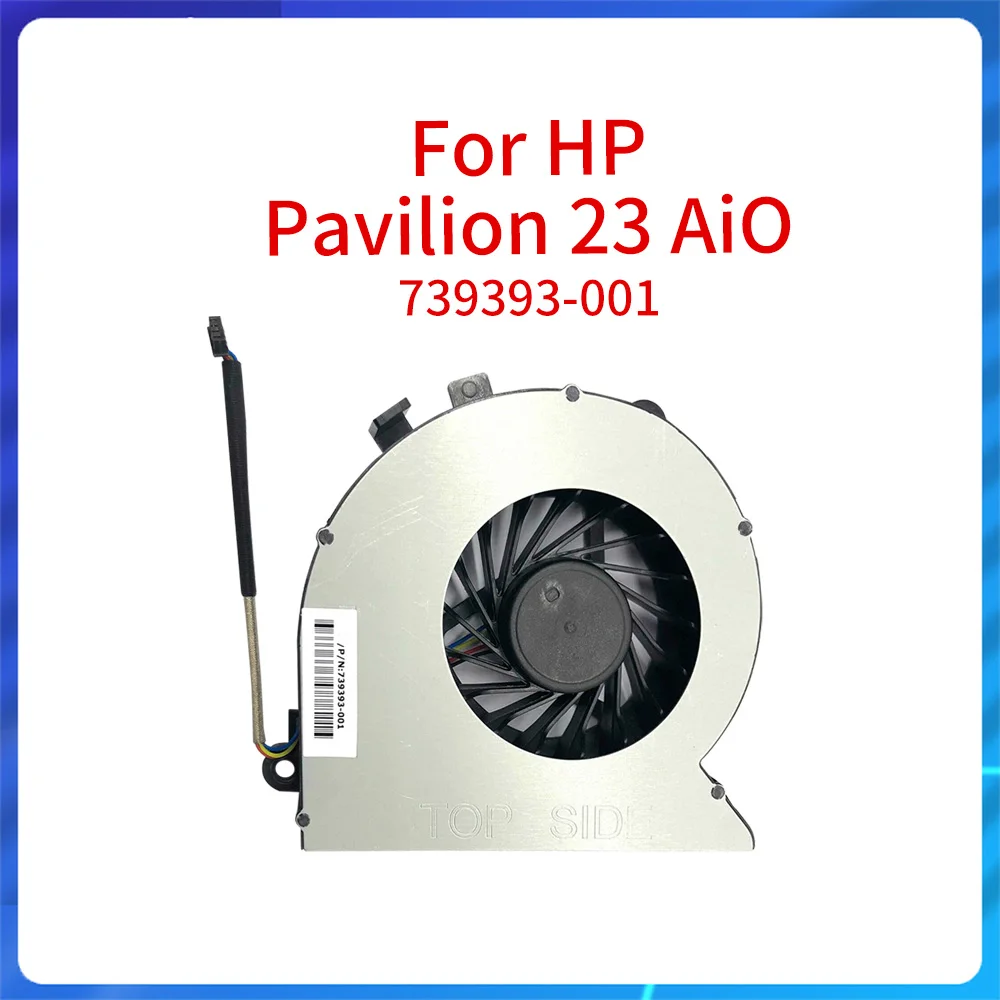 พัดลม CPU ใหม่สำหรับ HP Pavilion 23 AiO Lugo Arch Amber 739393-001แล็ปท็อป CPU พัดลมทำความเย็น Cooler พัดลม6033B0026501 DFS651312CC0T