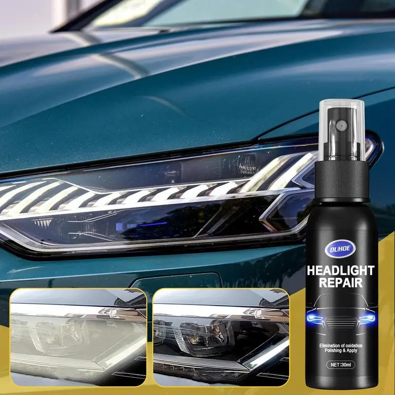 Car Headlight Repair Fluid Transparent Non Stick Restoration Agent Automotive Repair Agent shade polishing Restore Solution