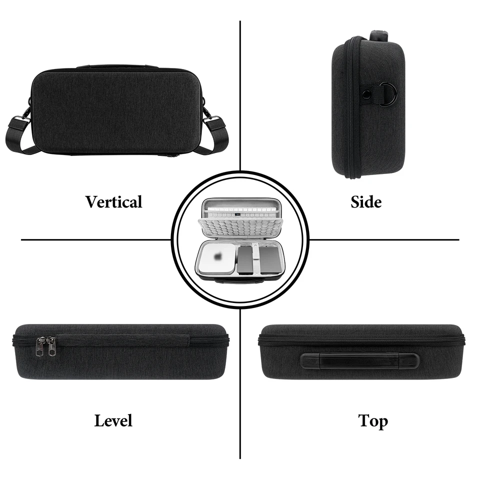 Apple Mac mini M4 キーボード付き　各種ケースあり Amazon.com: Packmini Travel Case for Mac mini M4 / M4 Pro (2024