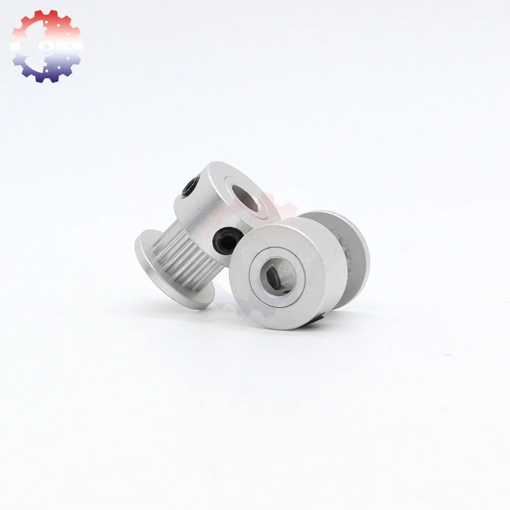 18Teeth 2GT Timing Pulley Bore 3/4/5/6/8mm 2M 18T Belt Width 6/10mm 18 Teeth GT2 Belt Pulley for 3D Printer Pulley Wheel  Gear