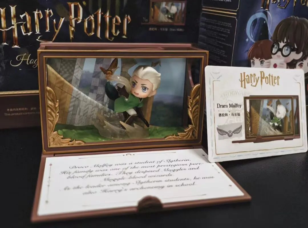 

POPMART Harry Potter Hogwarts Biographical Series Blind Box Kawaii Anime Action Figure - Mystery Surprise Toy
