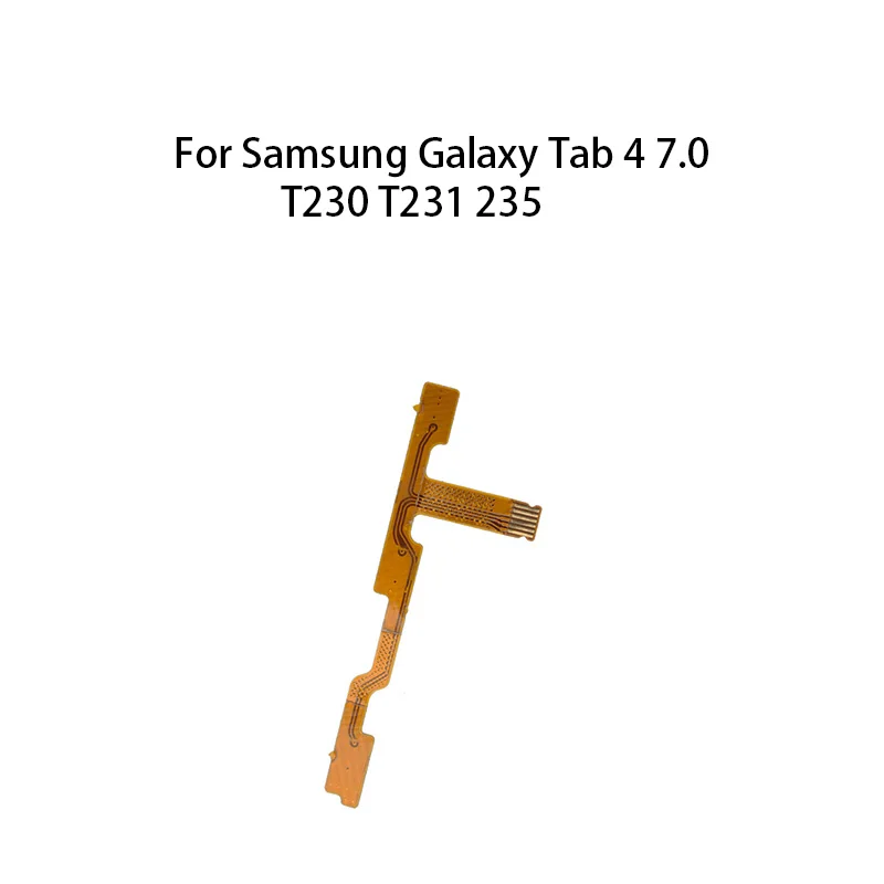 Gefensi Power ON OFF Mute Switch Control Key Volume Button Flex Cable For Samsung Galaxy Tab 4 7.0 / T230 T231 T235
