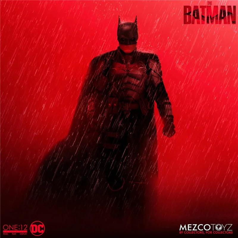 In Stock Mezco One:12 The Batman Robert Pattinson 6 Inch Action Figure Collection Model Toy Original Box