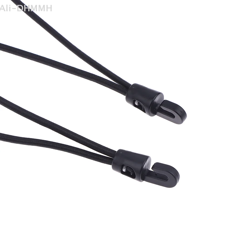 ZLinKJ 5Pcs Bungee Cord With Hooks 10/15/20/25/30CM High Elasticity Expander With Hooks Rubber Tensioner With Hooks For Tent