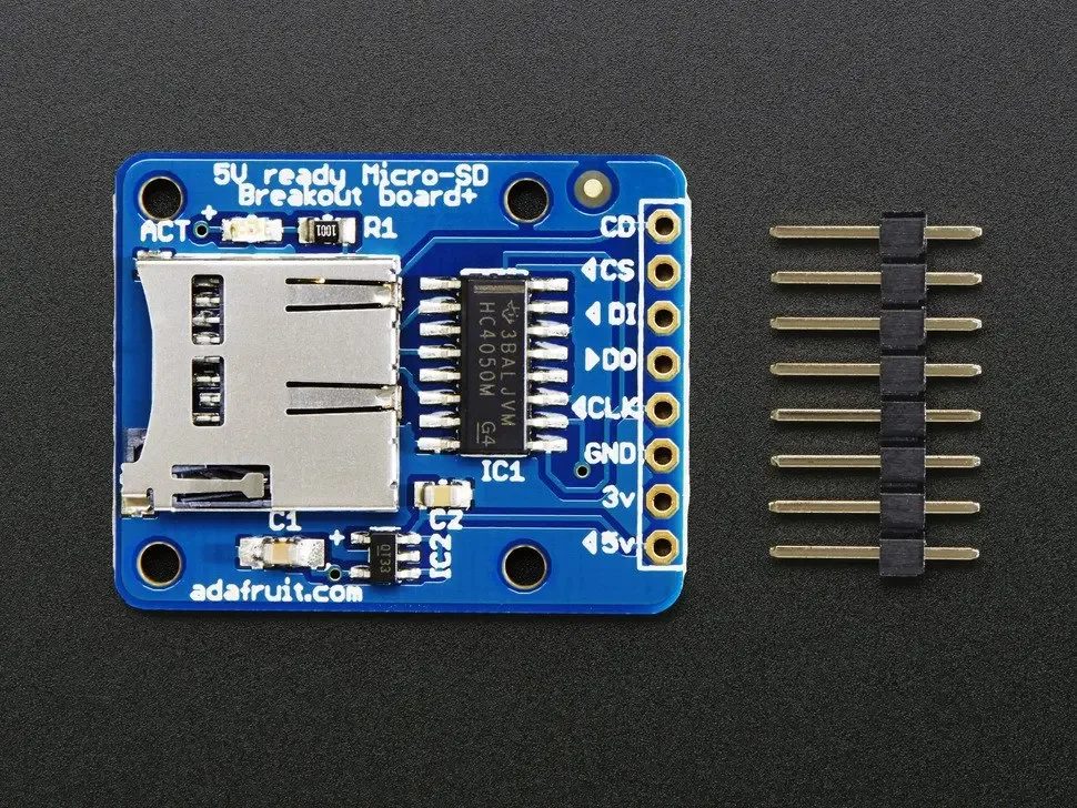 

MicroSD Card Breakout Board Module Adafruit